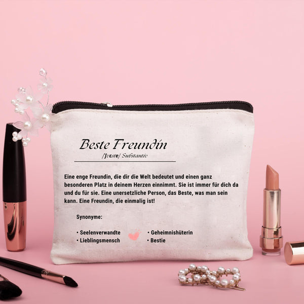 Geschenke für Beste Freundin - Makeup Tasche