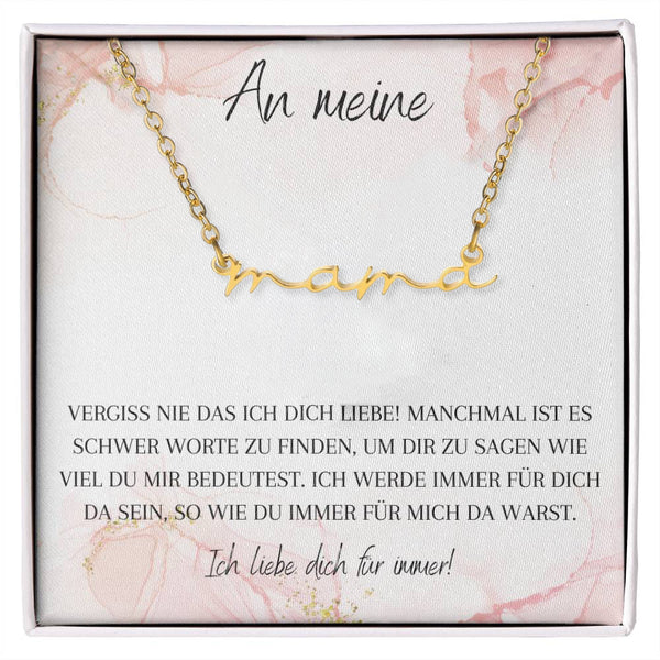 Goldene Kette für Mütter – Perfektes Geschenk für Mama